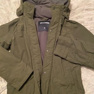 Mens Abercrombie spring or fall jacket used like new